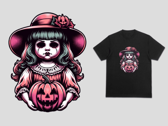 Download Haunted Doll Halloween Png - Halloween png Collection